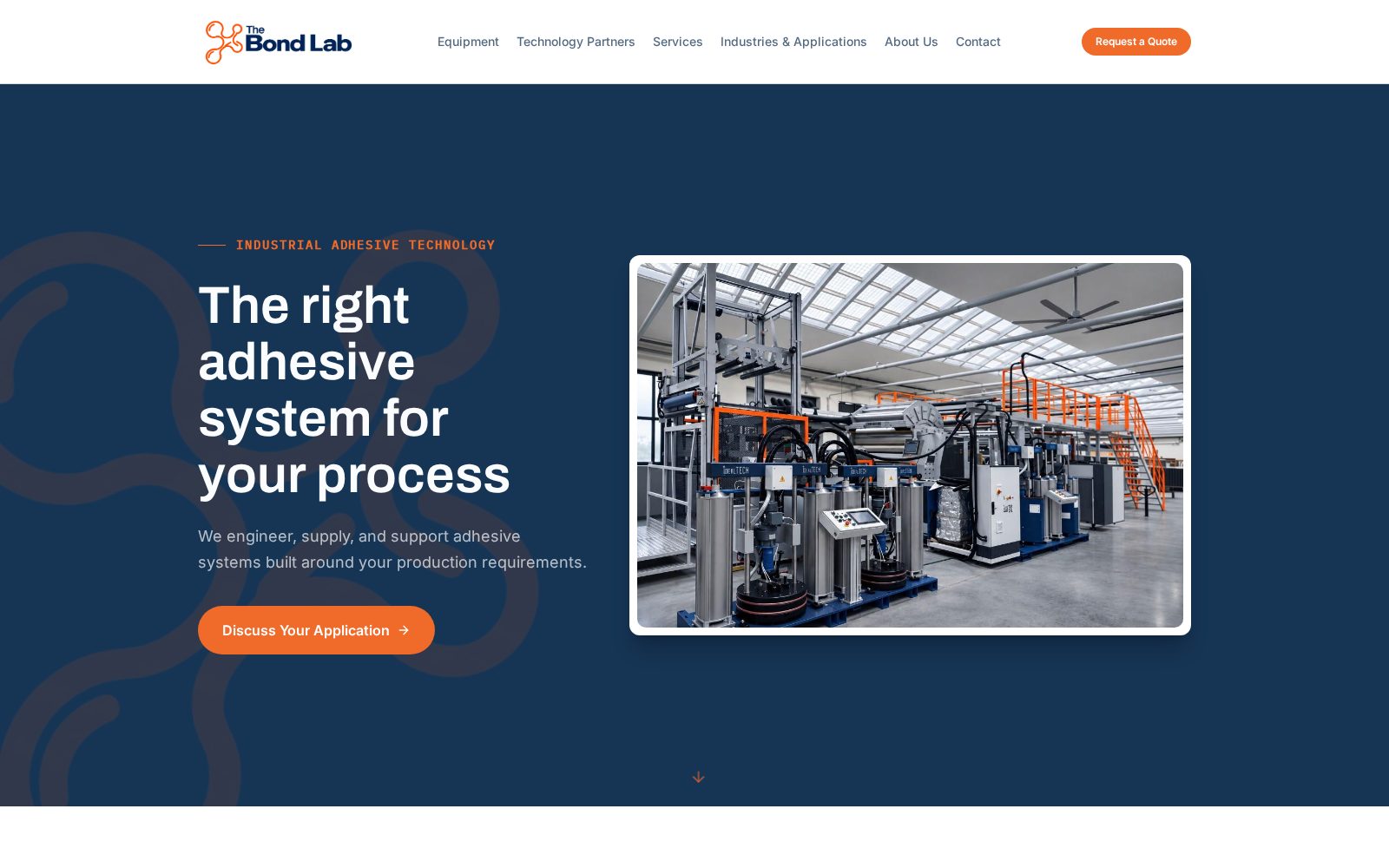 The Bond Lab website displayed on the laptop